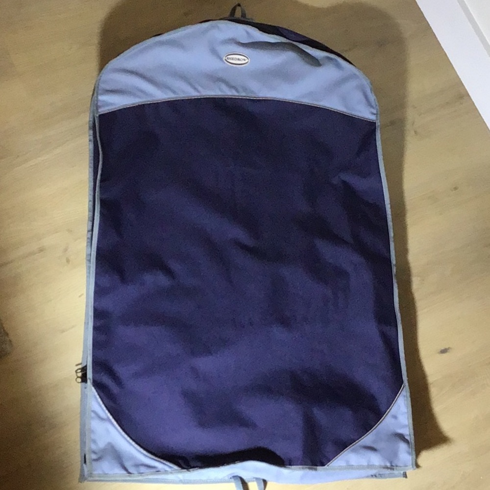 Navy and Light Blue Shedrow Garment Bag